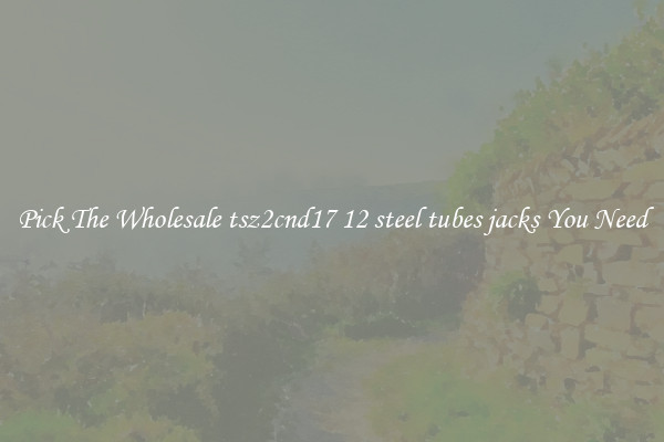 Pick The Wholesale tsz2cnd17 12 steel tubes jacks You Need